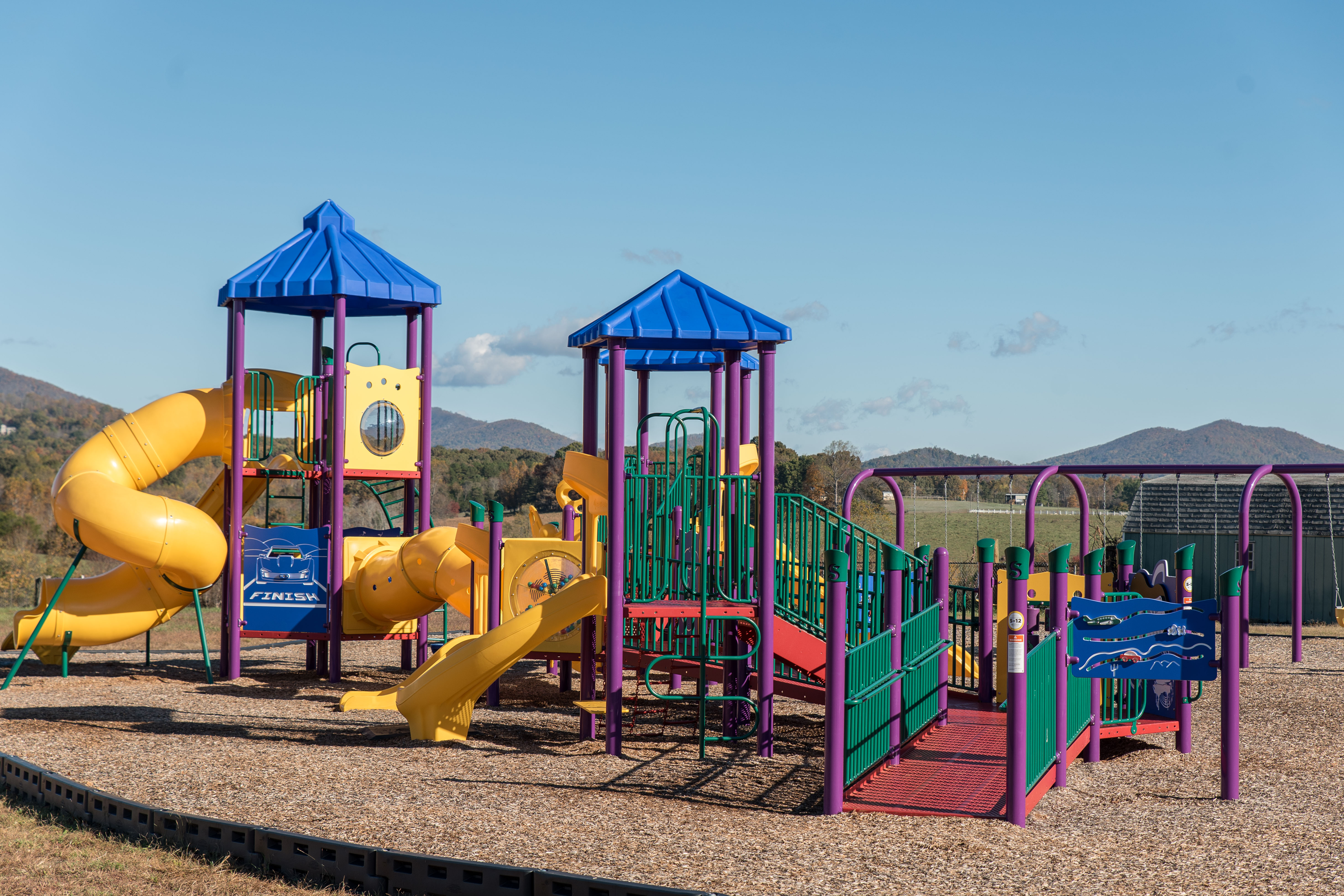 outdoor play ground sets
