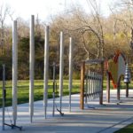 Harmony Park playground musical pieces, inclusive