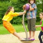 playground spinner, free standing play equipment