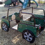 playground car, preschool play