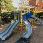 Slide mats, commercial playground equipment