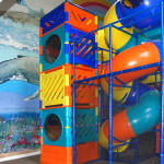 self-contained playground, indoor playgrounds