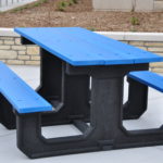 heavy duty recycled plastic outdoor picnic tables