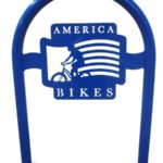 Dero Logo Bike Racks, custom bike racks