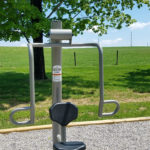 Outdoor fitness park stations