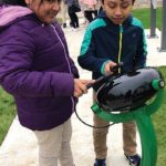Outdoor musical instruments, musical playground, inclusive play