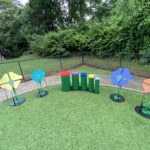 Outdoor Musical Instruments, flower collection, inclusive play