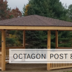 Octagon Post Wood shelter