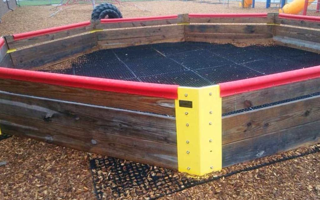 GaGa Ball Pit, Schoolyard playground flooring