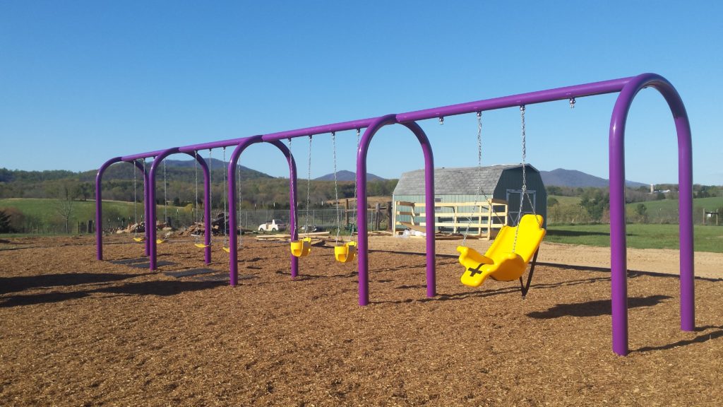 Brookhill, swings for kids, infant swing, playground equipment