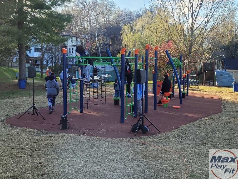 Biggers Park, Neighborhood Park, Fitness playground, playground