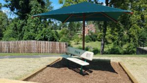 daycare, outdoor classroom, site furnishings