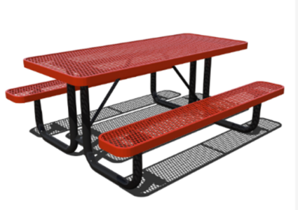 UltraLeisure Rectangle Portable Table, Basic Collection